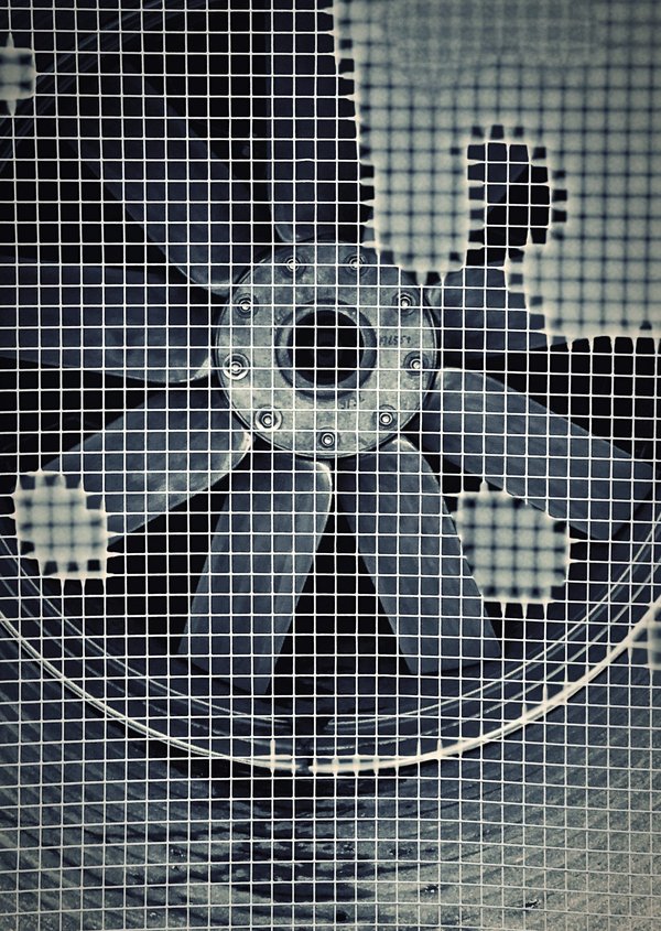 What are the best techniques to maintain air quality in a kitchen with no direct ventilation?